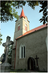 Pohľad na kostol