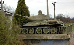 Tank z boku
